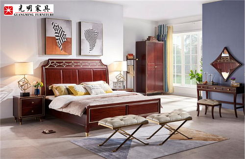 美式轻奢实木家具 实用与美观兼备的办公优选